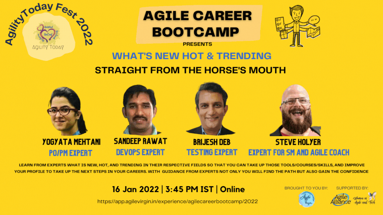Agile career bootcamp 2022 yogyata